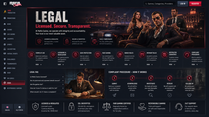 mafia casino Gameplay