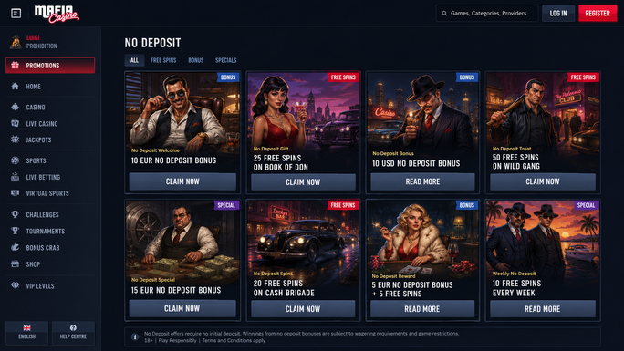 mafia casino Gameplay